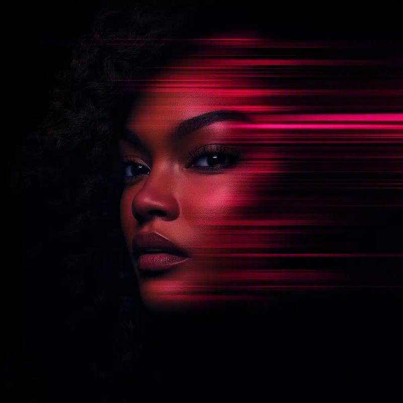 Hyper-Realistic Black Woman Aura