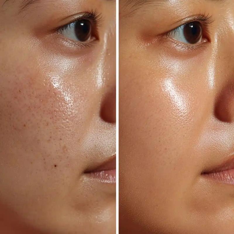 Skin Transformation Close-Up