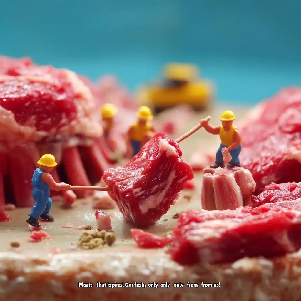 Miniature Chefs with Meat