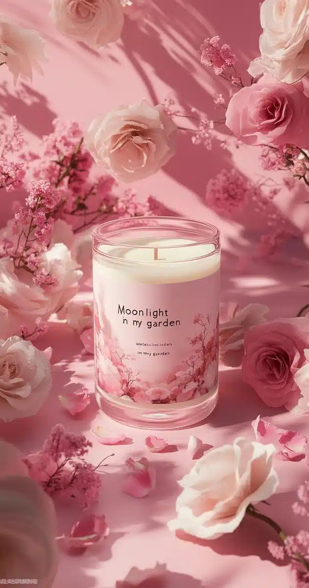 Minimalist Candle Packaging Design