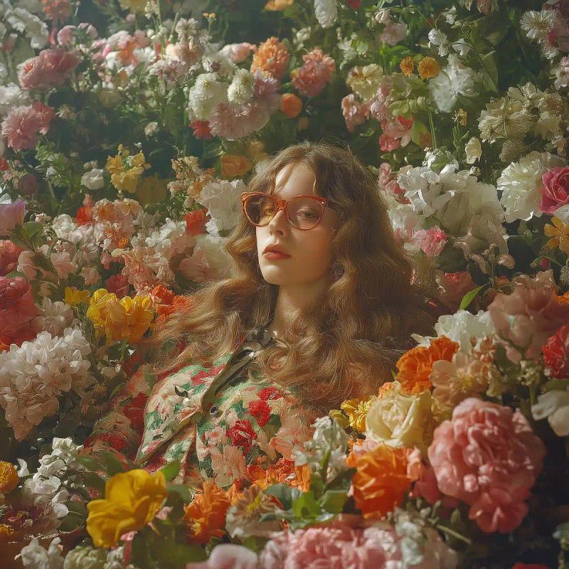 Surreal Gucci Floral Fashion