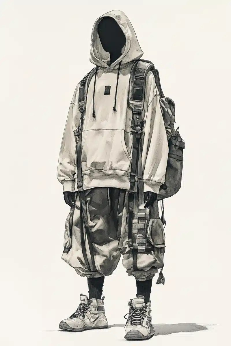 Hand-Drawn Clothing Illustrations