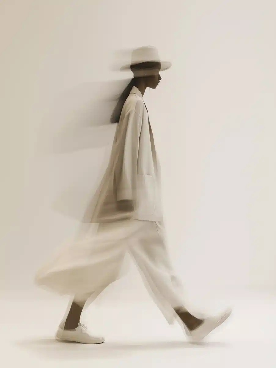 Blurred Minimalist Streetwear