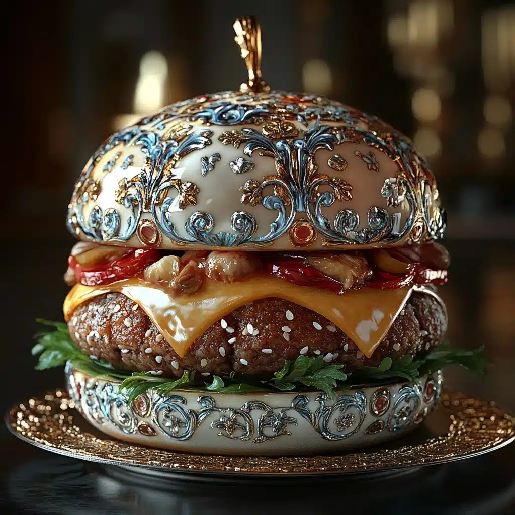 Renaissance Glass Hamburger Render