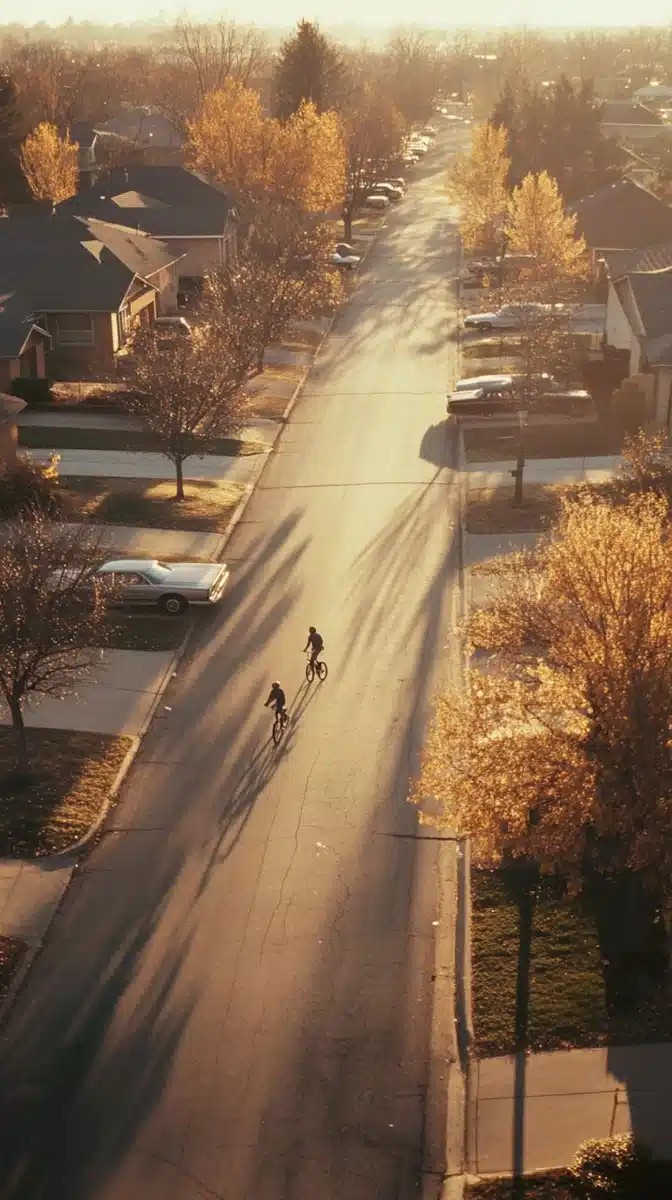Nostalgic BMX Street Scene