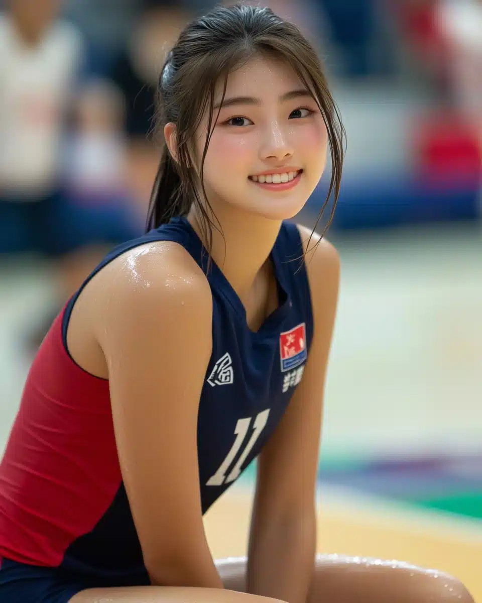 Volleyball Player Portrait Photography