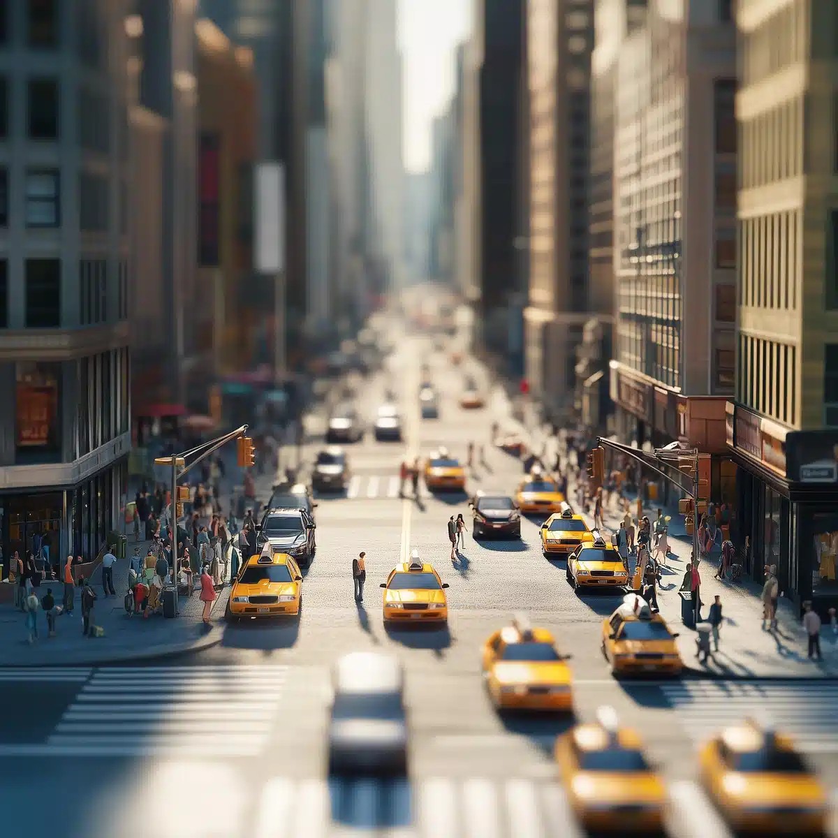 Hyper-Realistic Miniature NYC