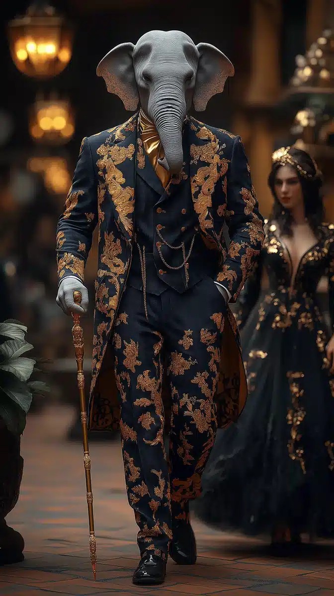 Celestial Runway Elegance