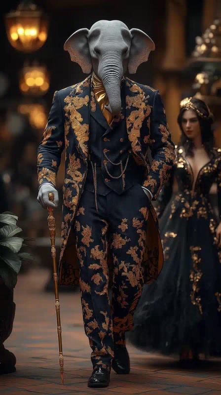 Celestial Runway Elegance