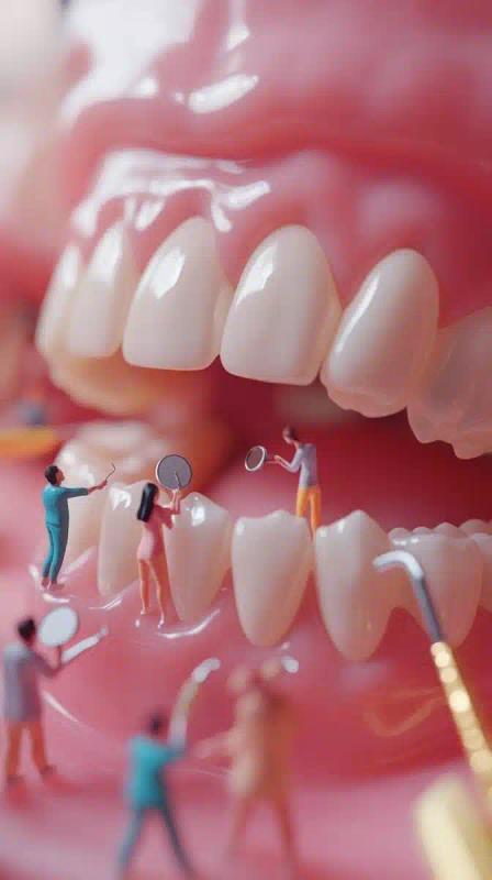 Hyper-Realistic Dental Scene