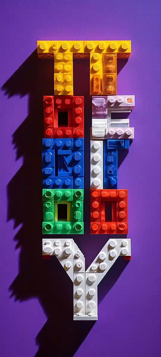 Vibrant LEGO Trinity Design