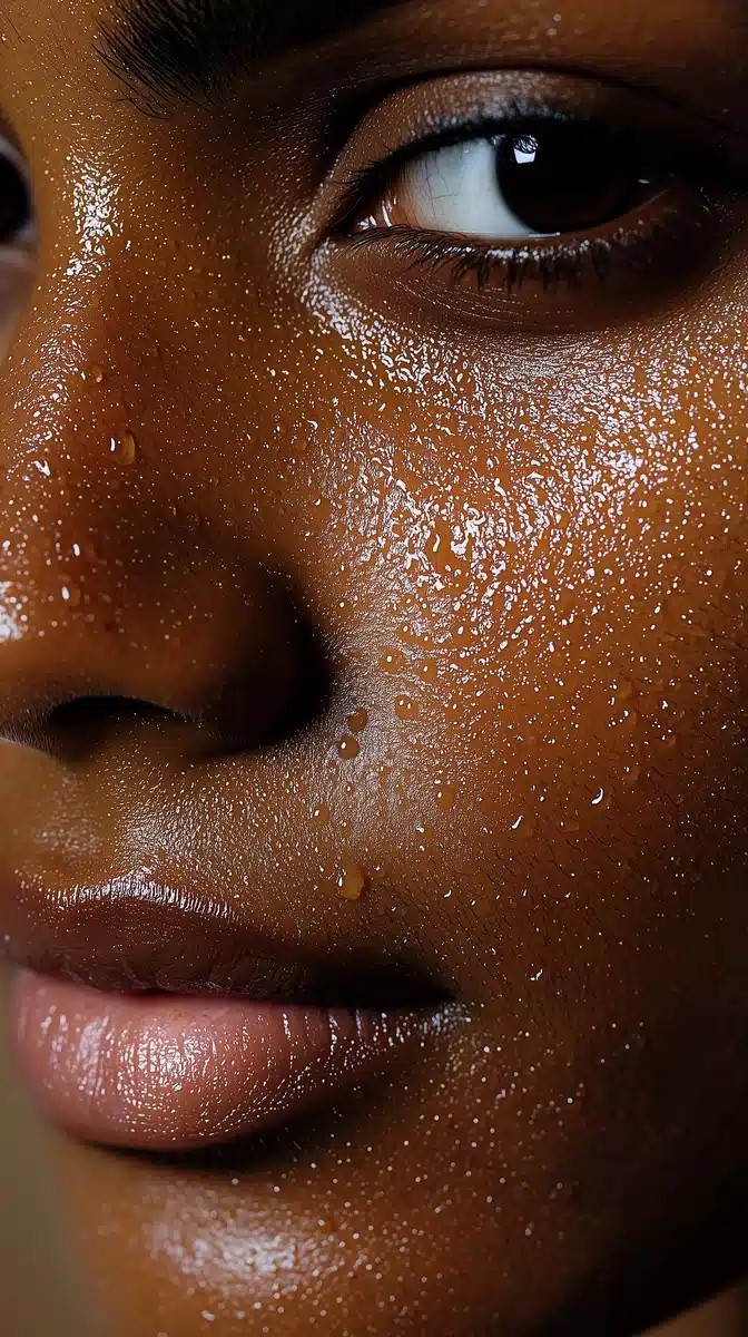 Close-Up of Tamil Complexion