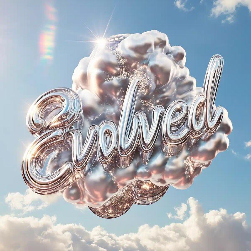 Embossed Silver Logo Design