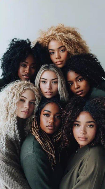 Diverse Women Group Portrait