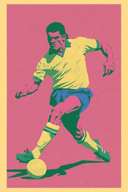 Brazilian Football Superstar