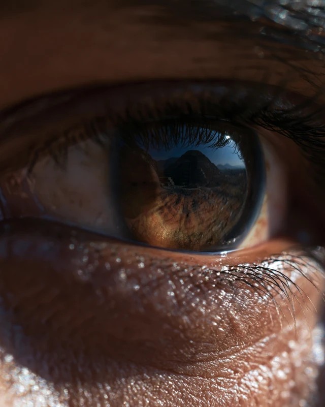 Angry and Sad Eye