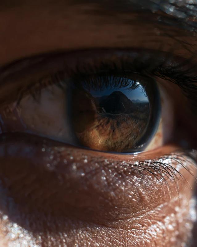 Angry and Sad Eye