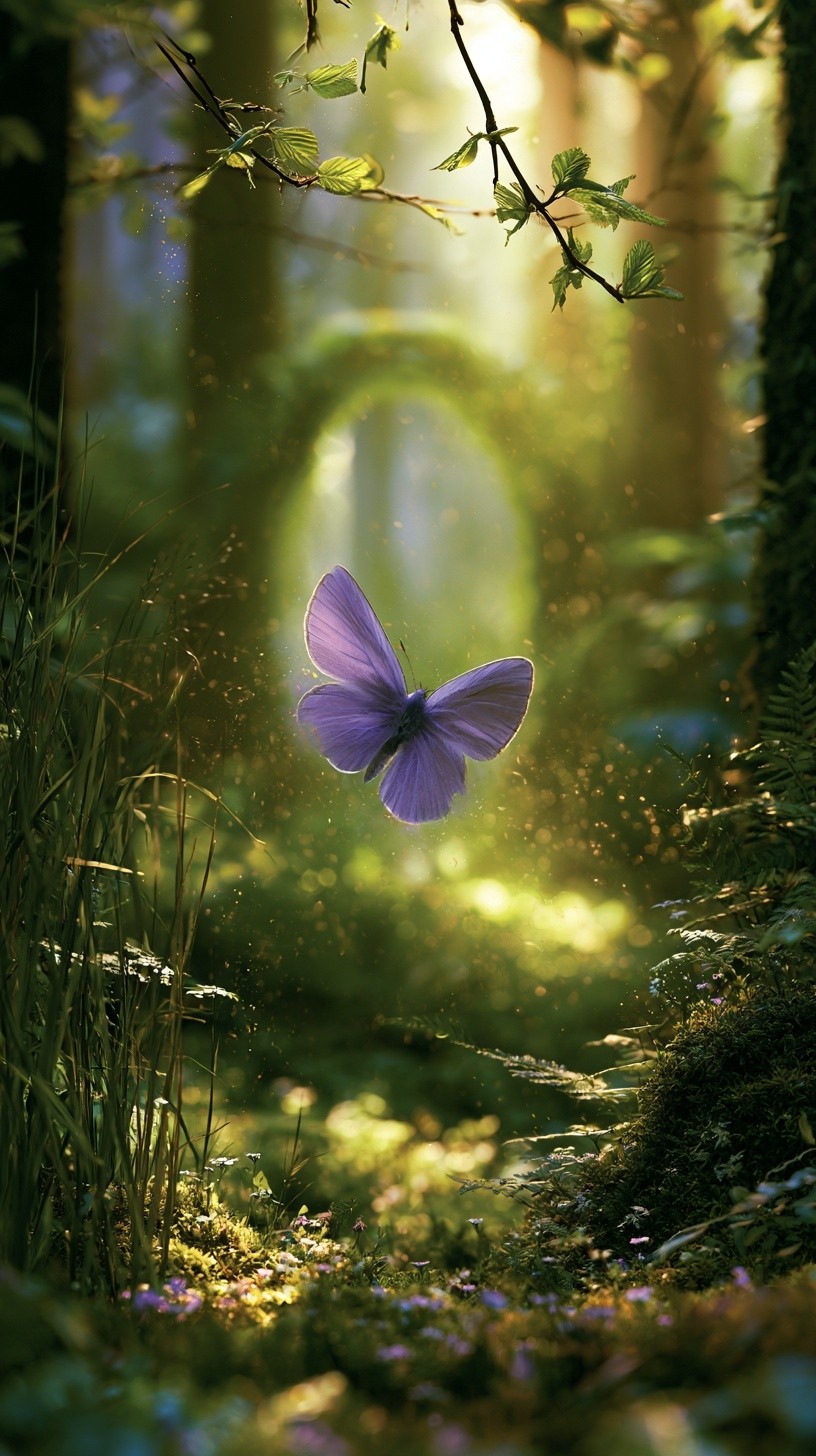 Butterfly in the Forest