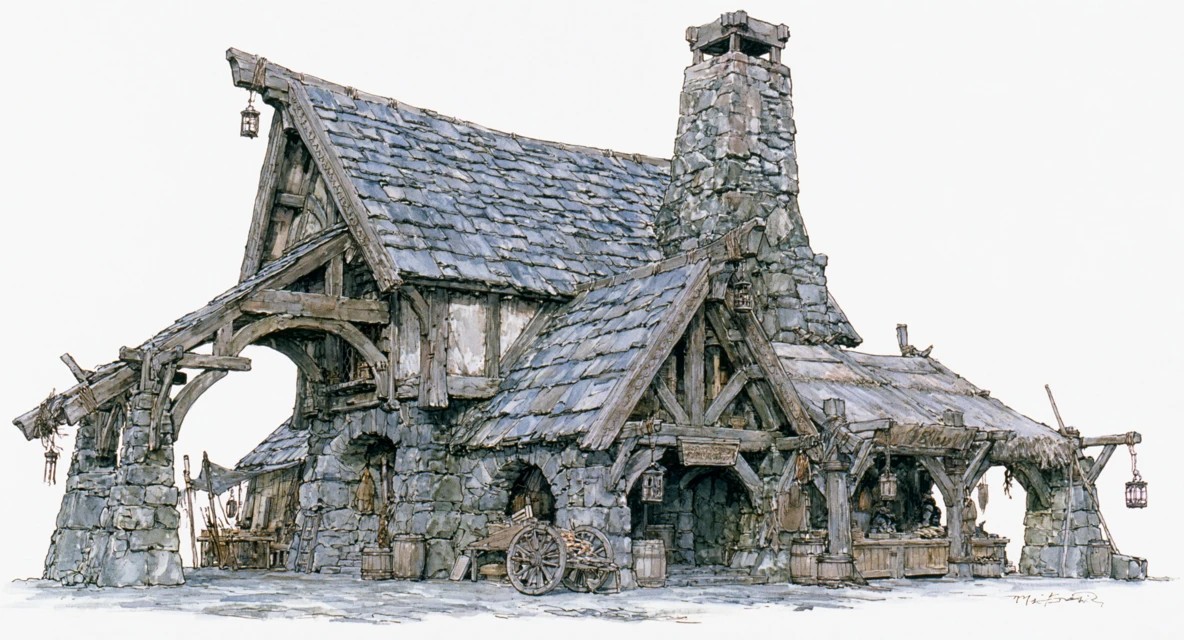 Fantasy Dwarven Shop