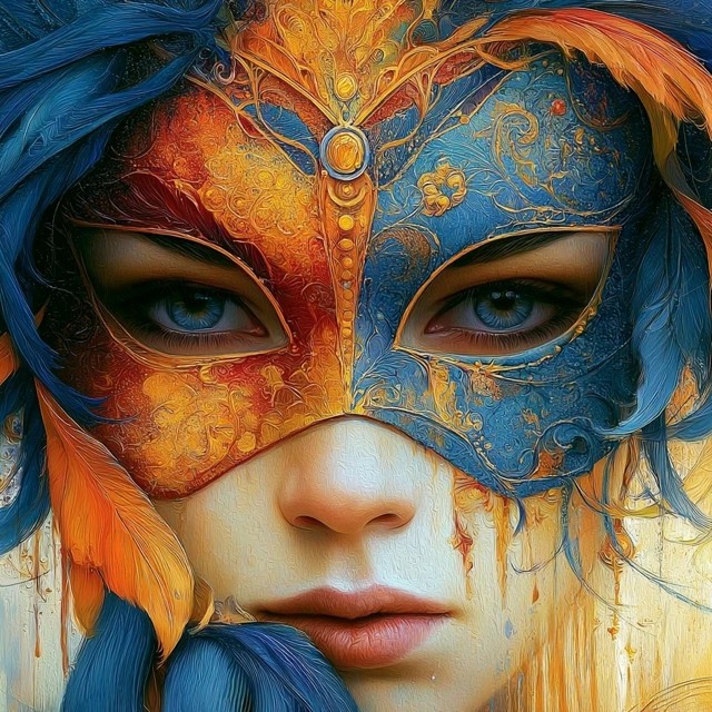 Gorgeous Venetian Mask
