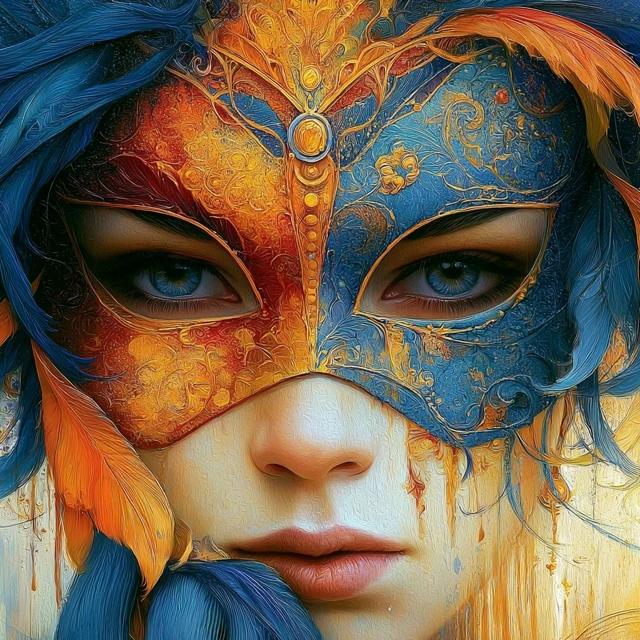 Gorgeous Venetian Mask