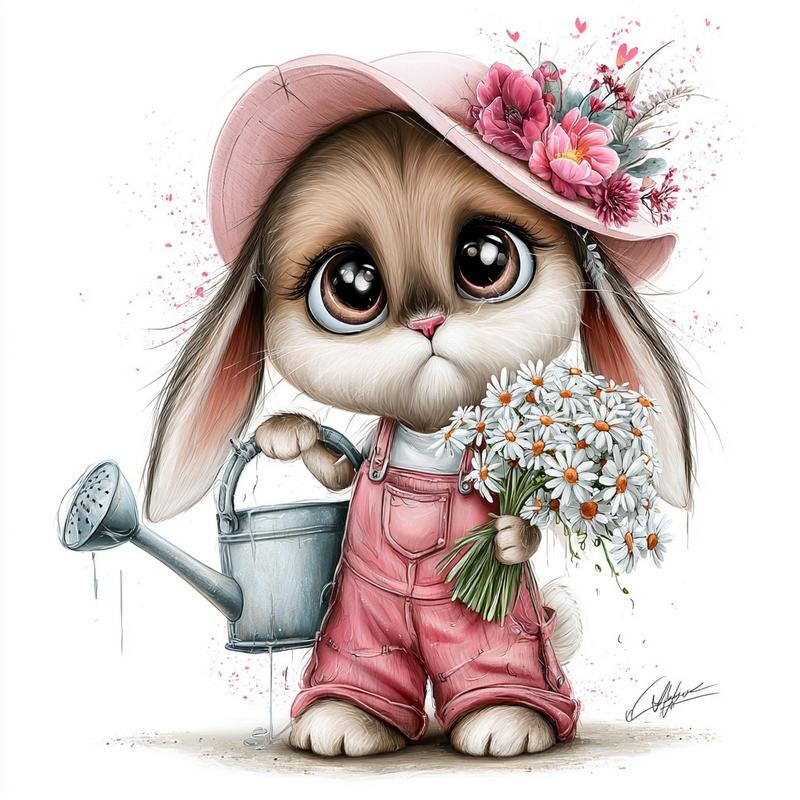 Cute Baby Bunny