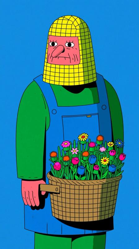 Old Lady Gardener