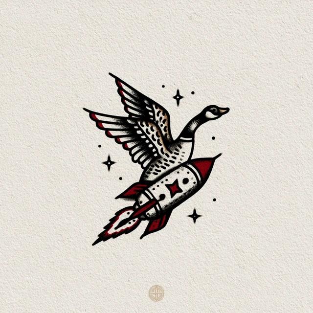Goose on a Rocket