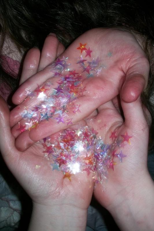 Transparent Stars and Stickers