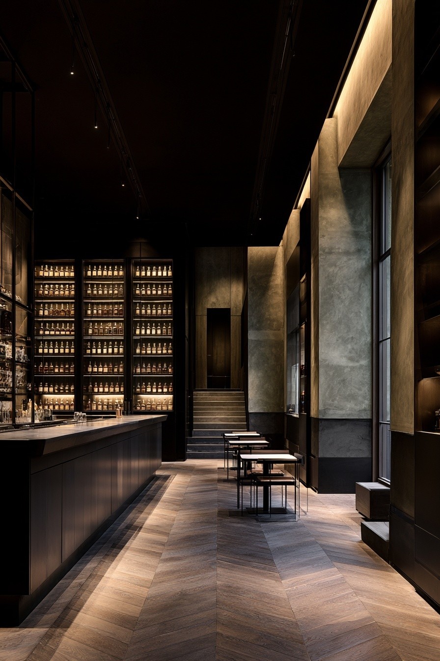 Whiskey Bar Spatial Diagram