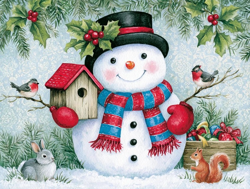 Charming Snowman