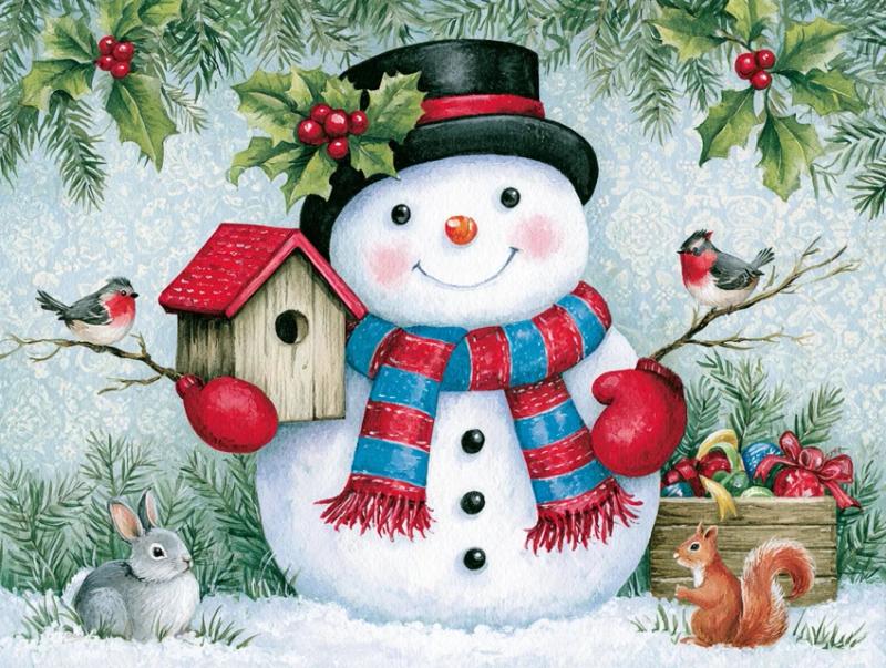 Charming Snowman