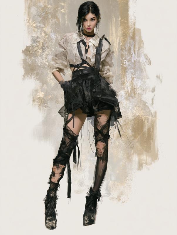 Avant-Garde Fashion Illustration