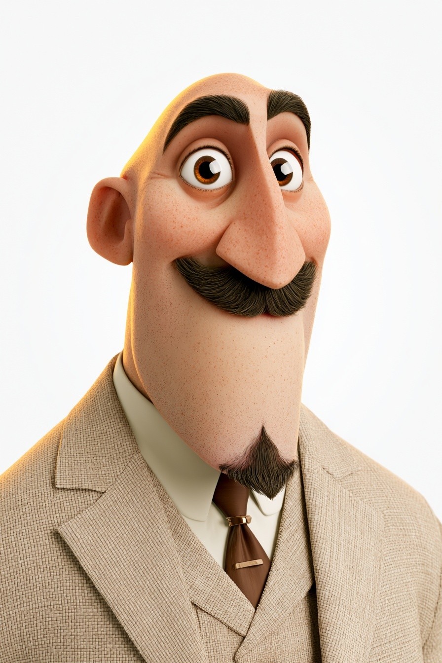 Friendly Middle-Aged Man Portrait
