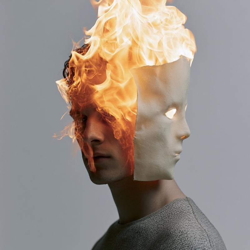 Mask and Flames