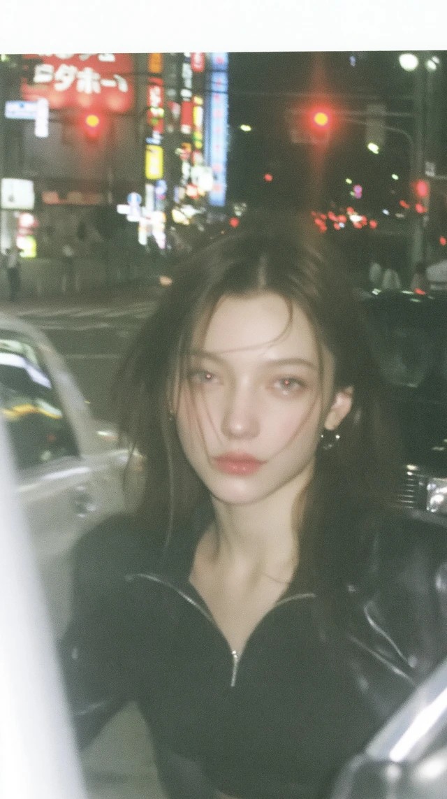 Night Street Portrait