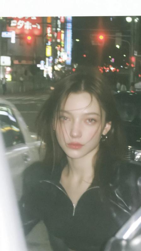 Night Street Portrait