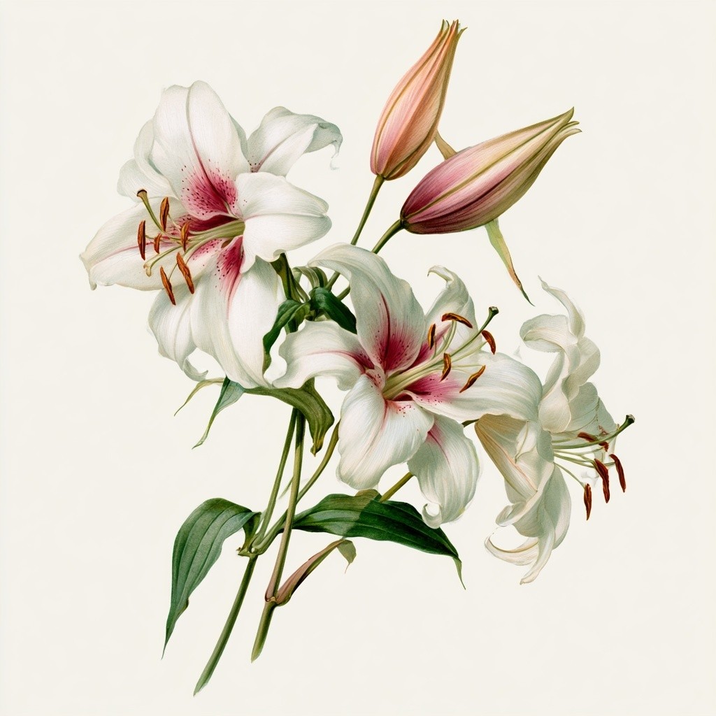 Illustration of Lilies