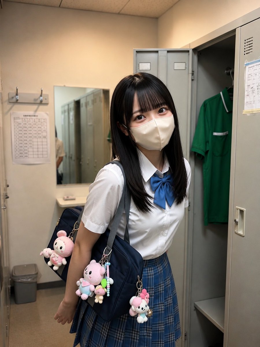 日本女学生抓拍肖像