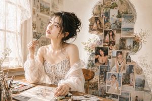 梦幻工作室艺术肖像