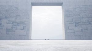 Comic / Storyboard - Surreal Urban Megastructure Architecture Prompts