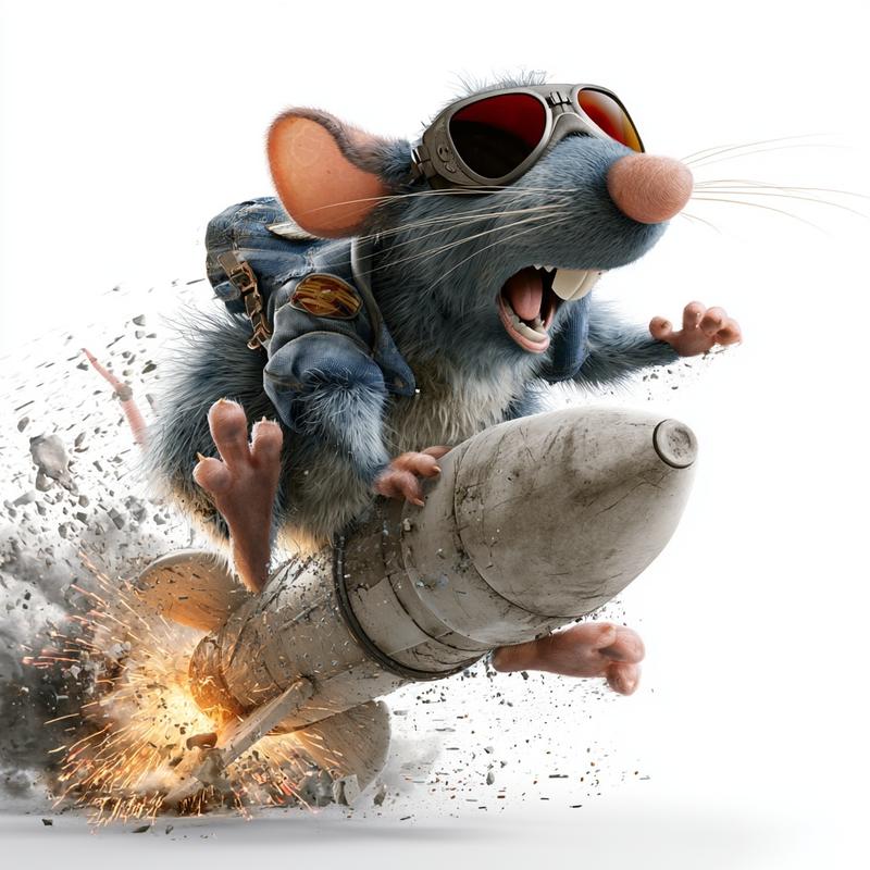 I need a pixar style rat that has the...