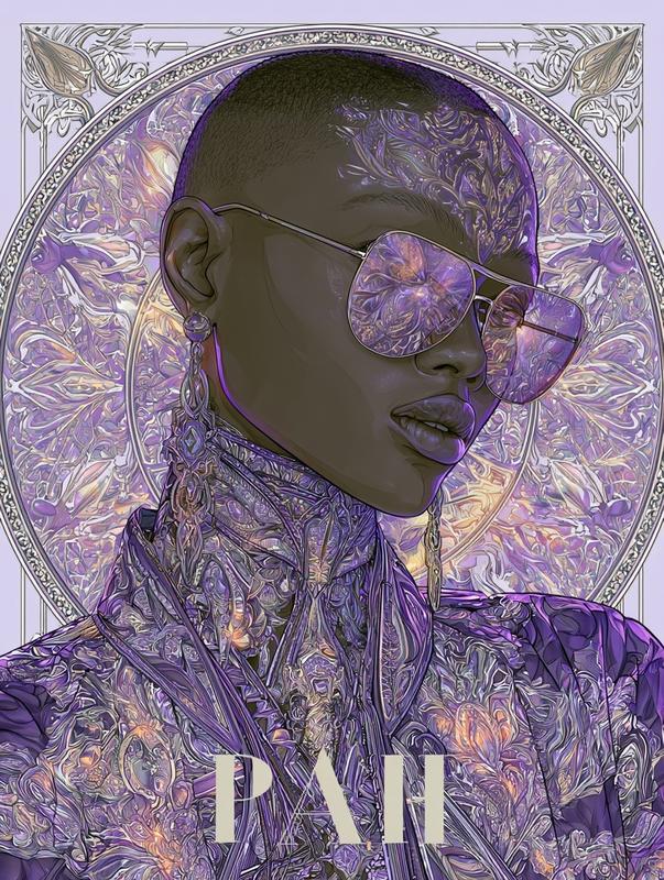 realistic editorial poster design large bold typography overlaid on...