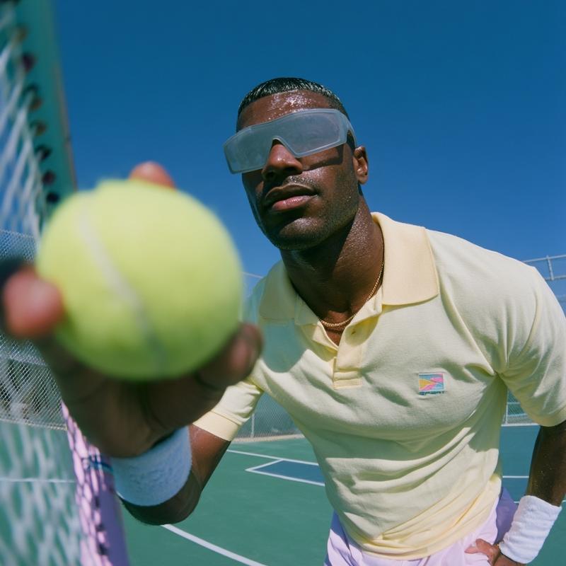4w R Ultra-wide low-angle Y2K editorial photo of a...