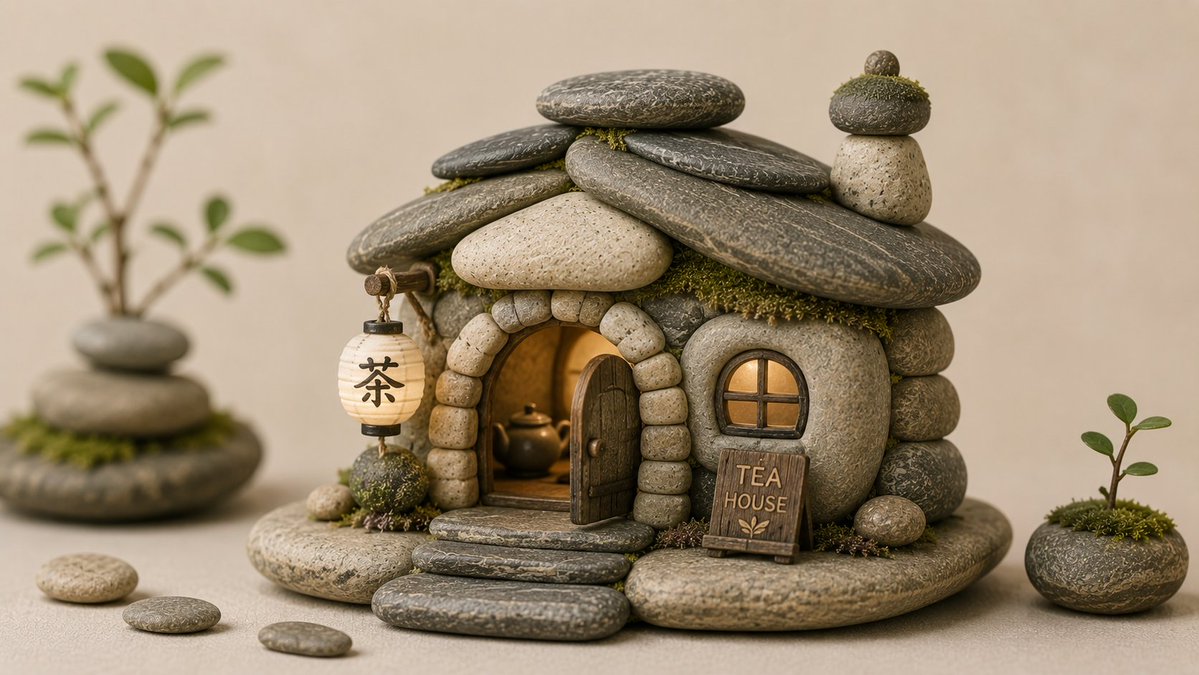 Product Marketing - Stylized River Stone Sculptures