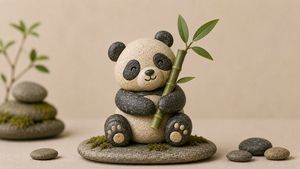 Product Marketing - Stylized River Stone Sculptures