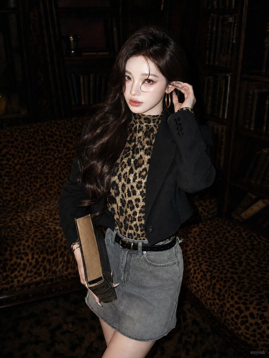 Moody Library Fashion Editorial