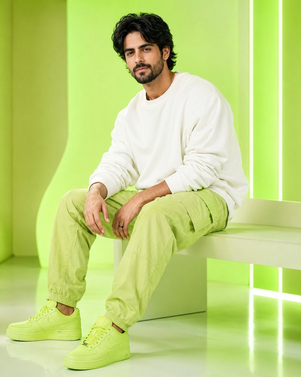 Social Media Post - Minimalist Indian Male Streetwear