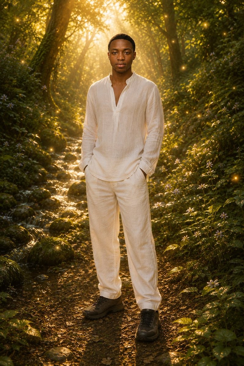 Magical Forest Full-Body Portrait
