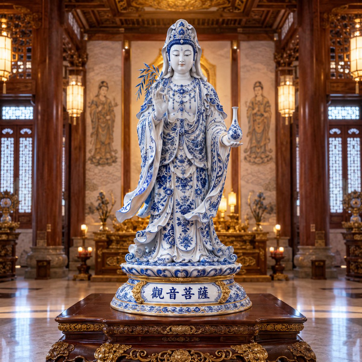 青花瓷风格